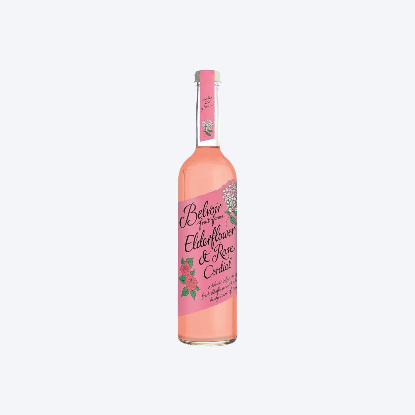 Belvoir Fruit Farms Organic Elderflower & Rose Cordial