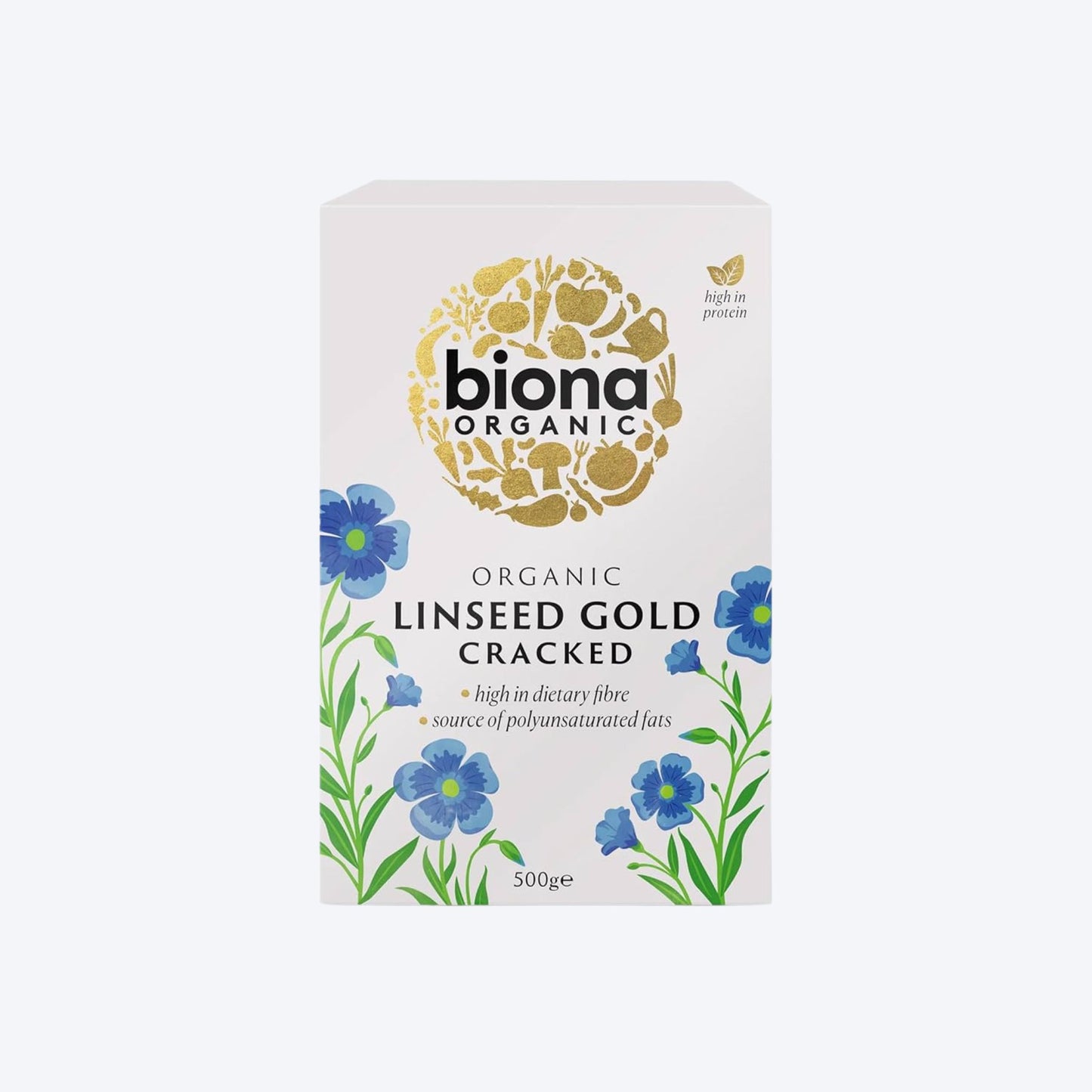 Biona Organic Cracked Linseed 500g