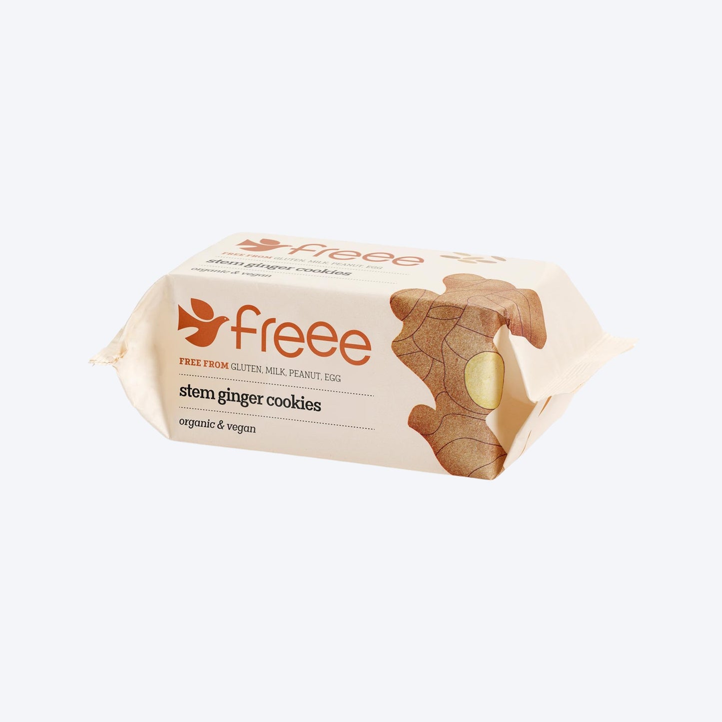 Doves Farm Gluten Free Stem Ginger Cookies