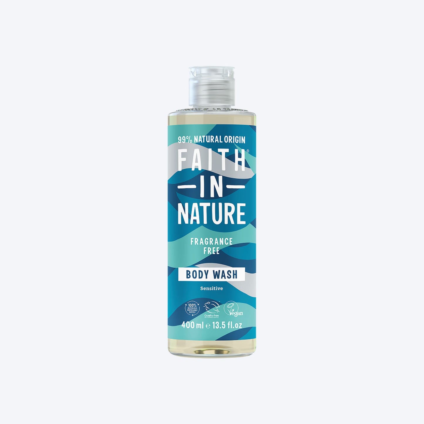 Faith In Nature Fragrance Free Body Wash 400ml