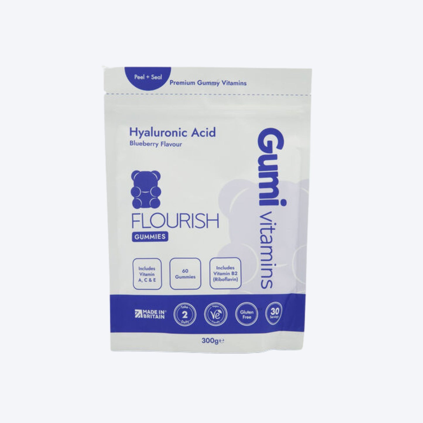 Gumi Vitamins Hyaluronic Acid Gummies x30