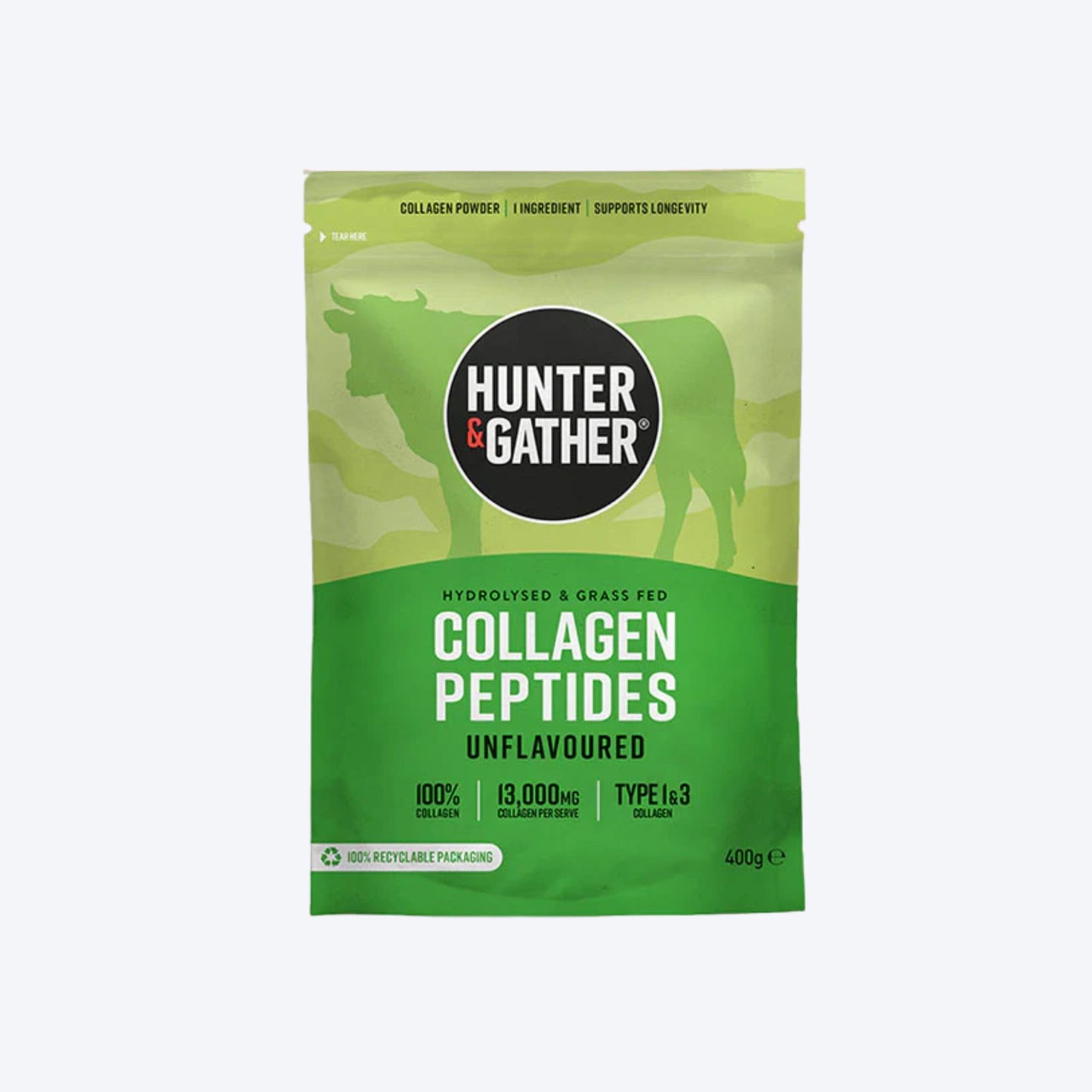 Hunter Gather Bovine Collagen Peptides 400g