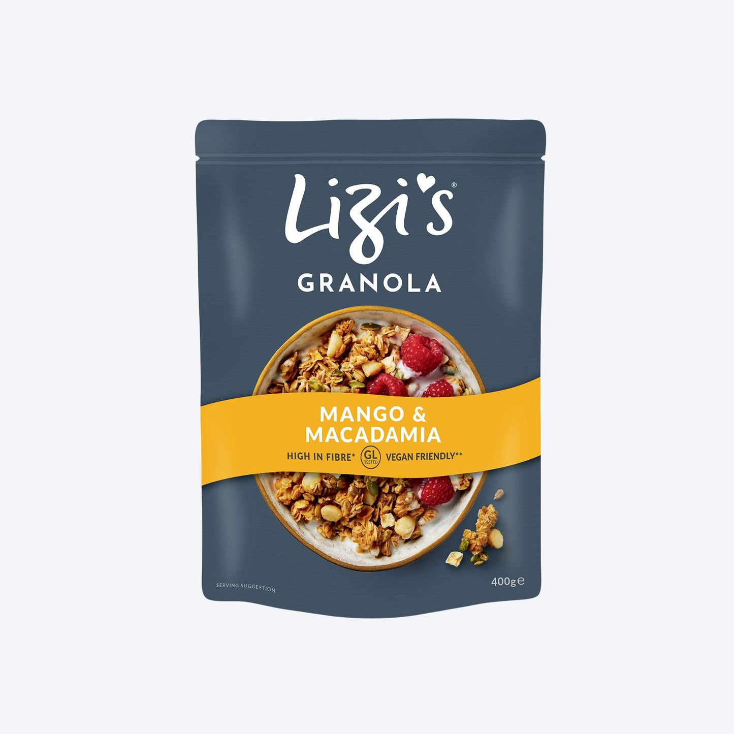 Lizi's Organic Mango and Macadamia Granola 400g