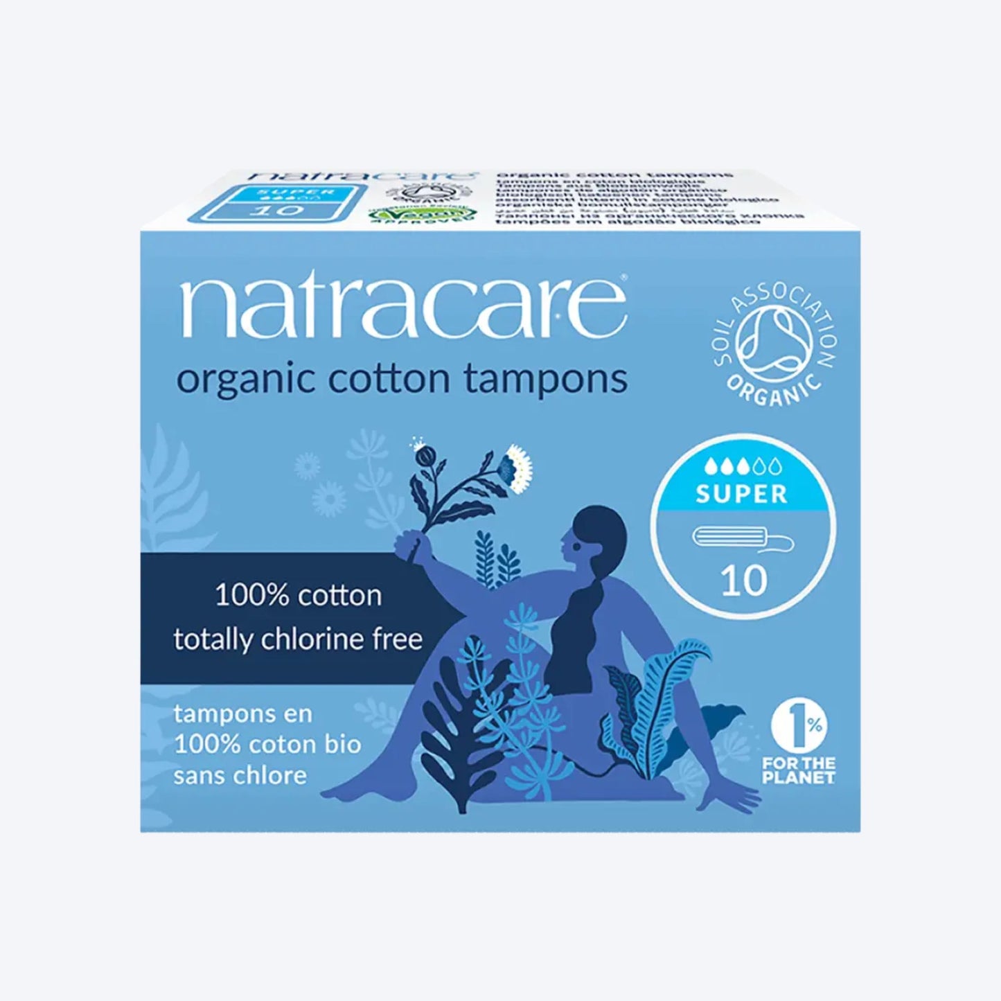 Natracare Organic 10x Super Tampons