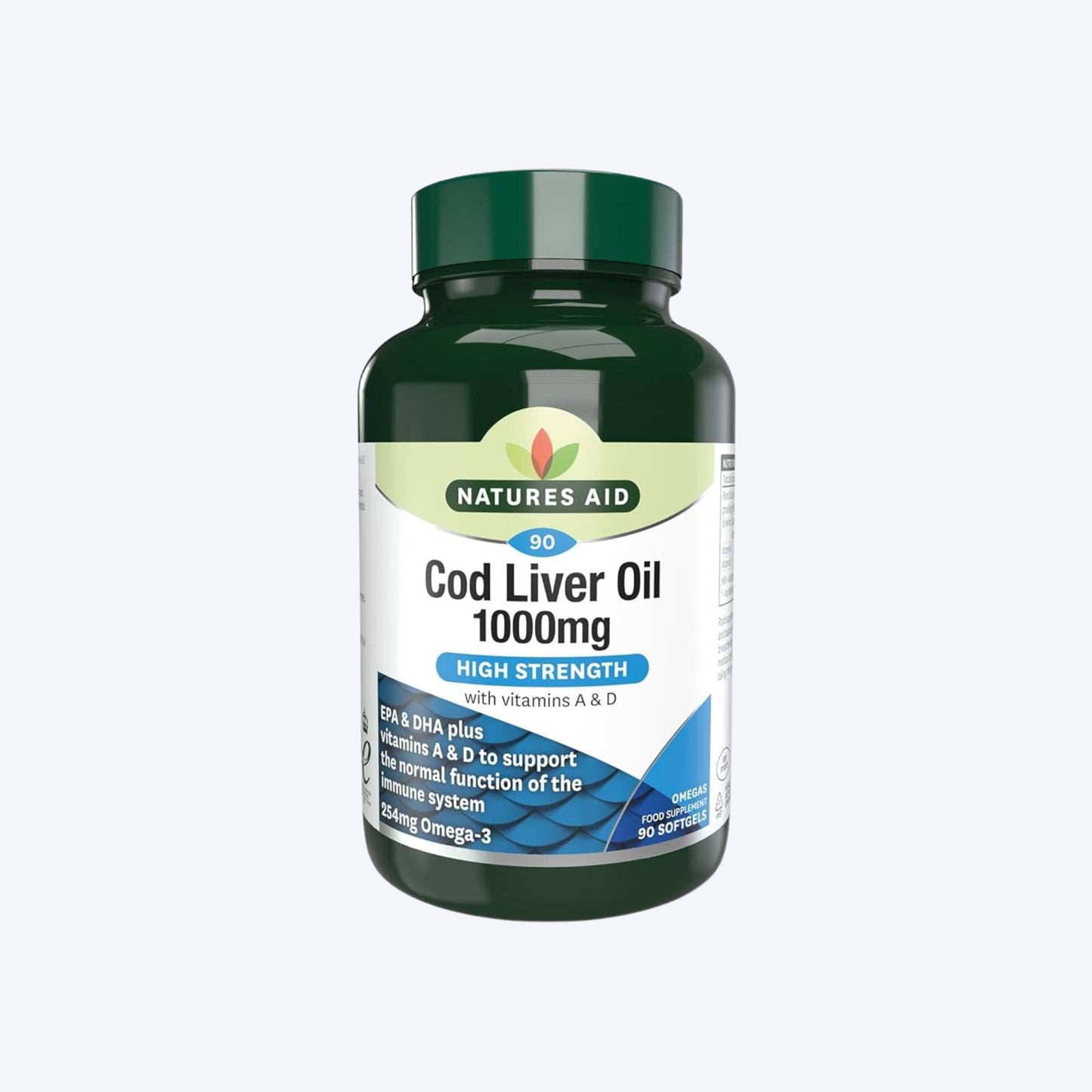 Natures Aid Cod Liver Oil 1000mg x90