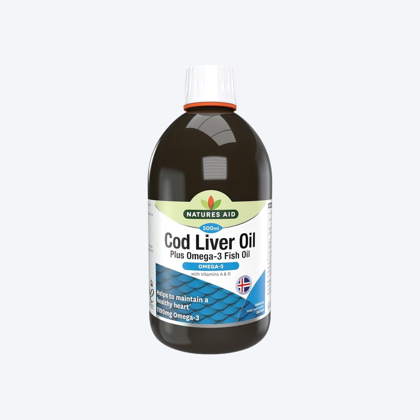 Natures Aid Cod Liver Oil 500ml