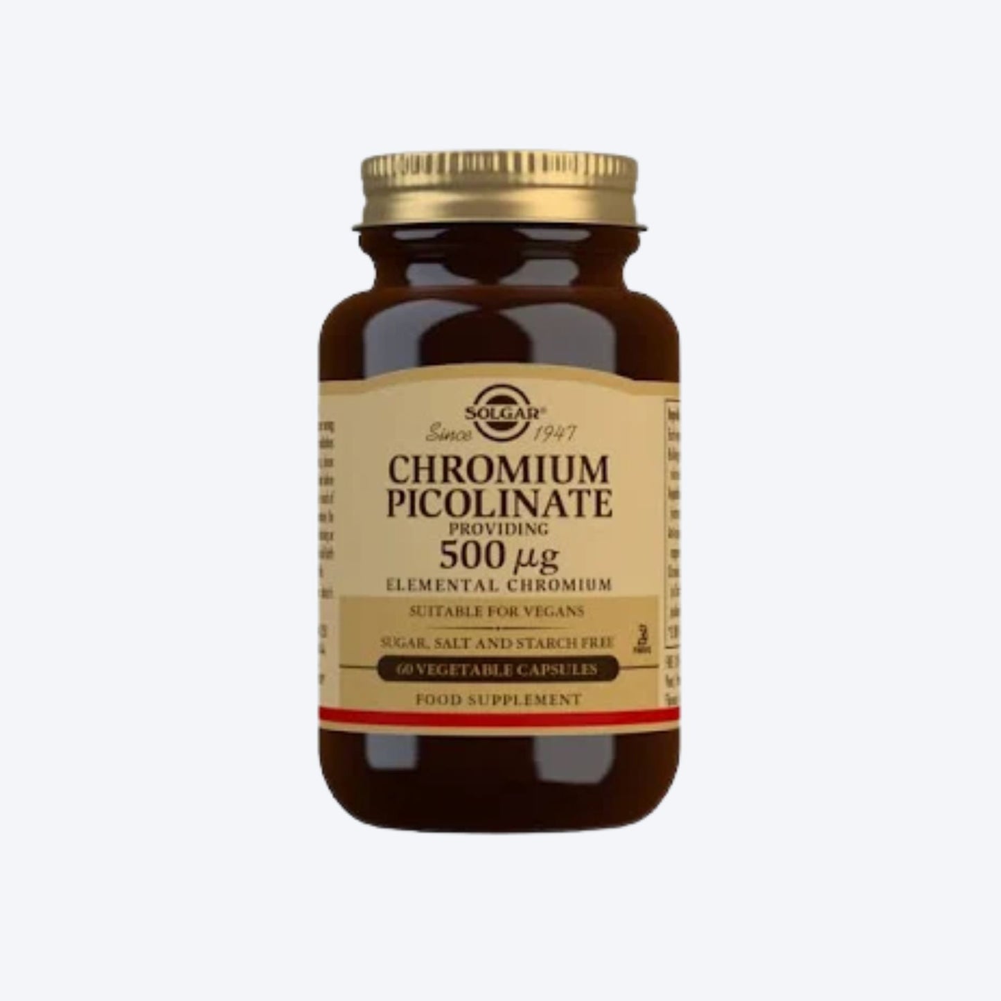 Solgar Chromium Picolinate 500ug 90 softgels