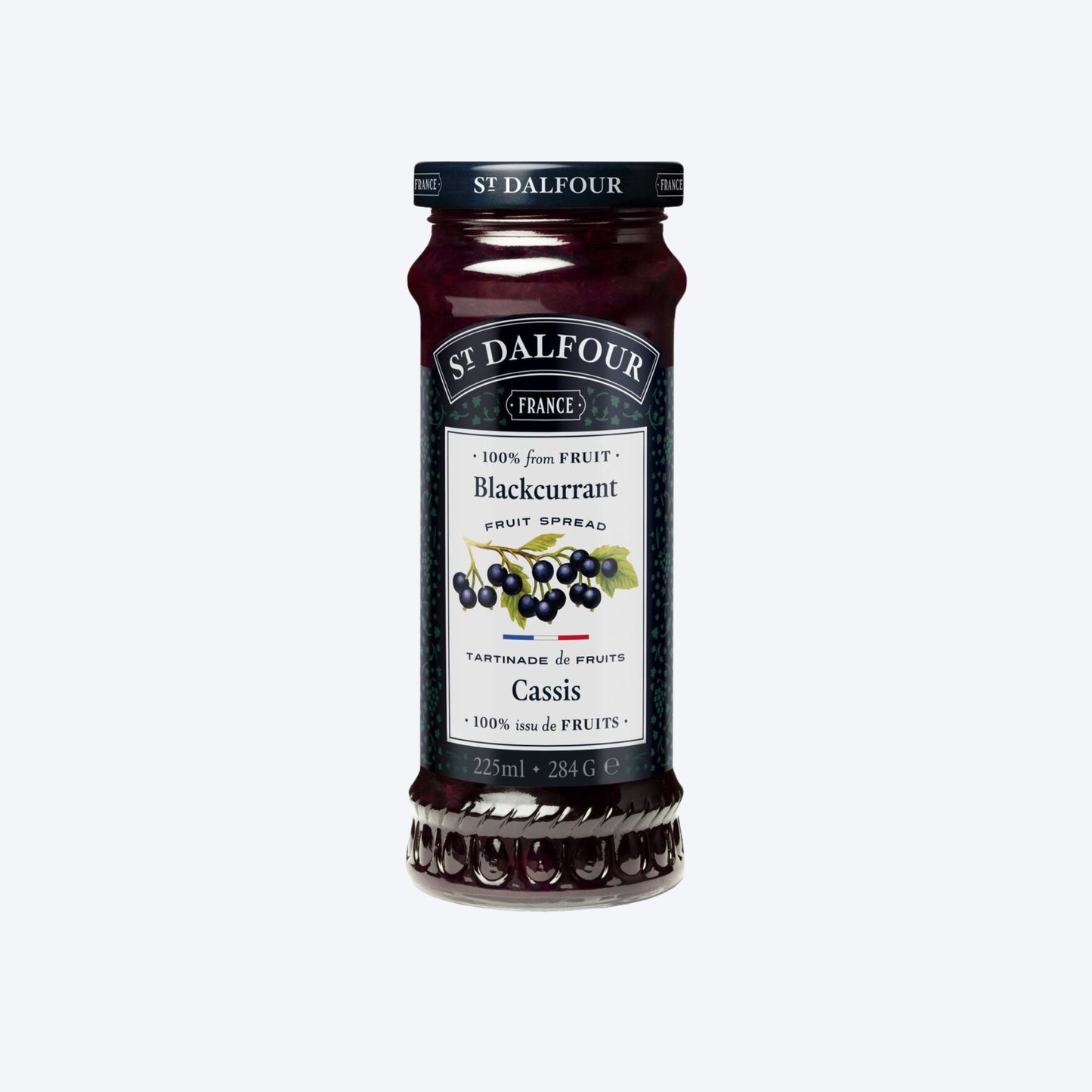 St Dalfour Blackcurrant Jam 284g