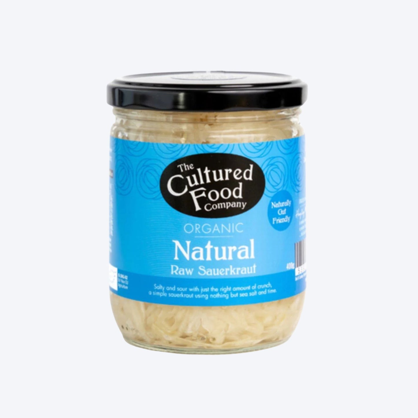 The Cultured Food Company Organic Natural Raw Sauerkraut 400g