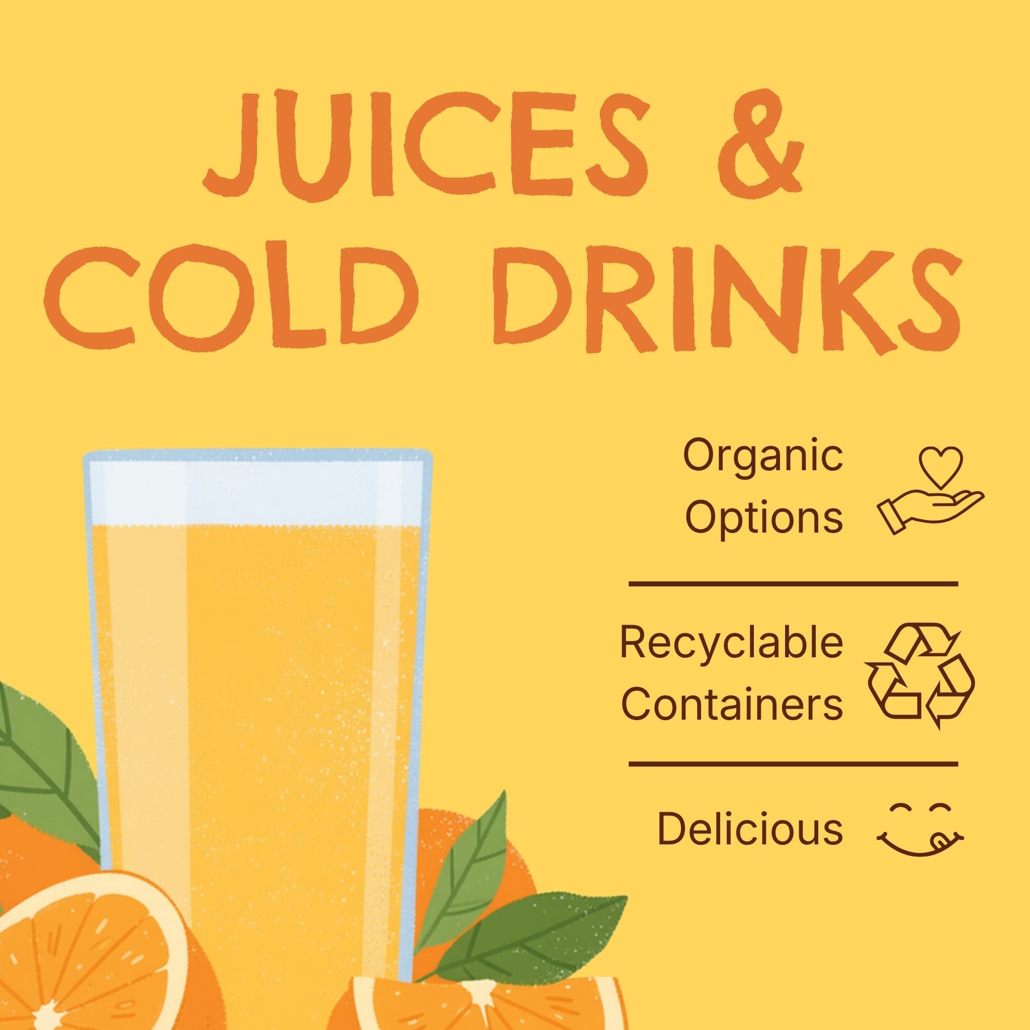 Juices/ Cold Drinks