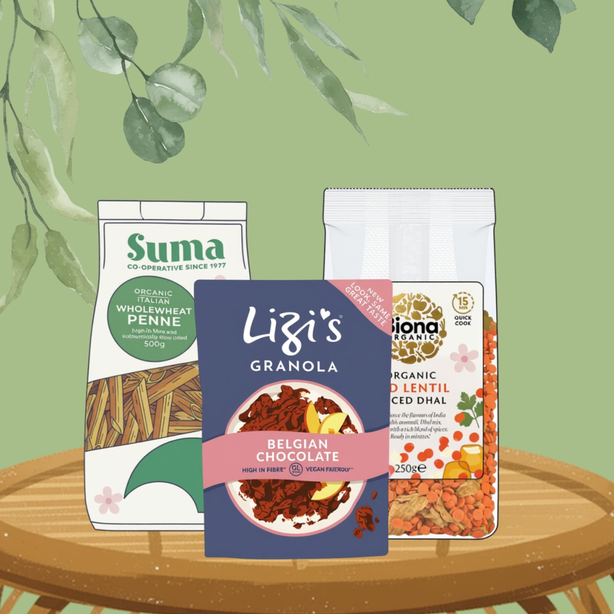 Organic Cereal, Pasta & Rice
