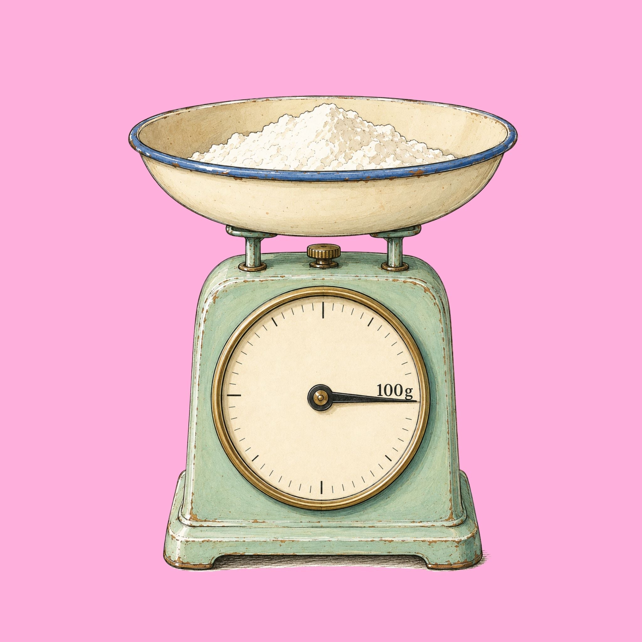 Weigh (by 100g)