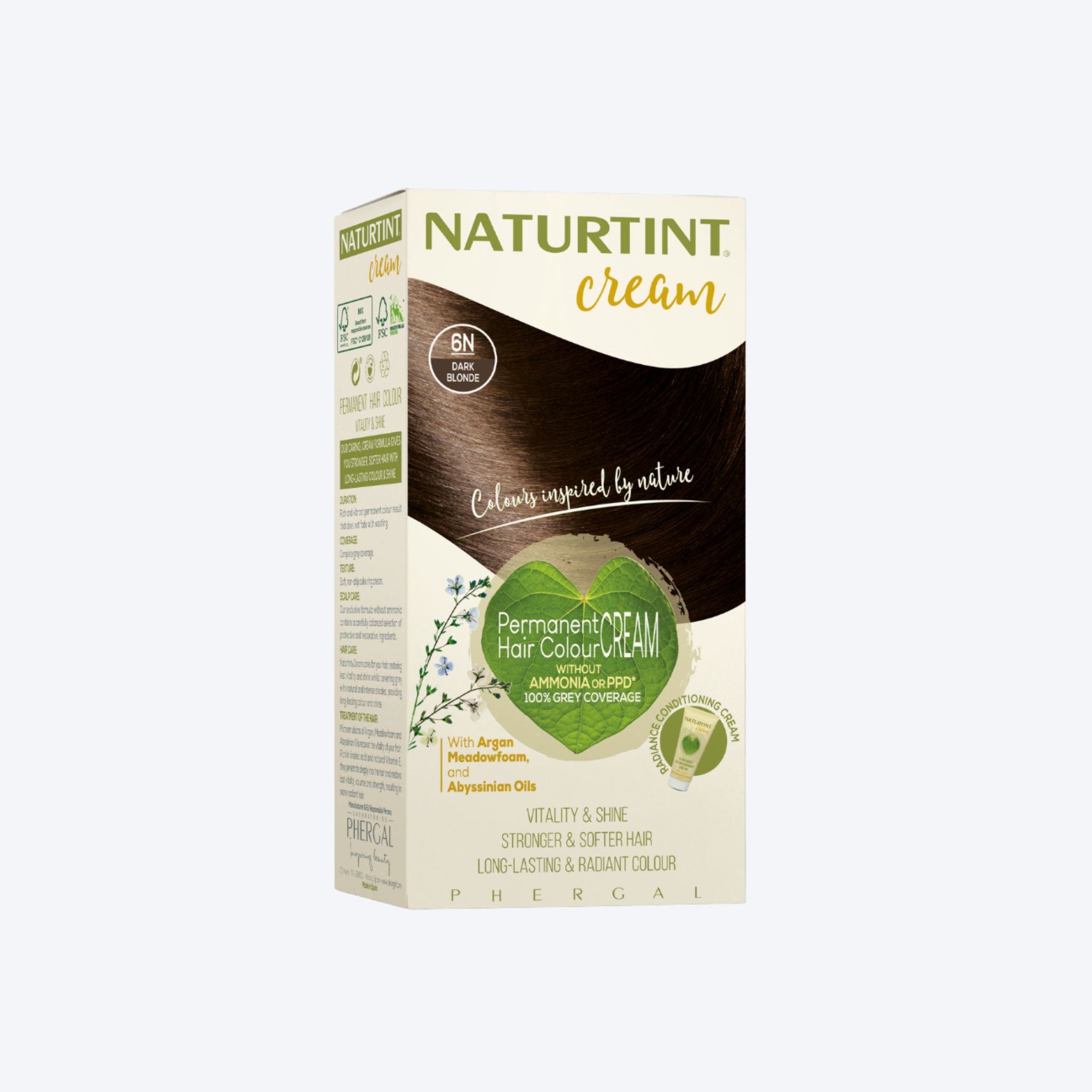 NaturTint Permanent Hair Colour Cream (6N)