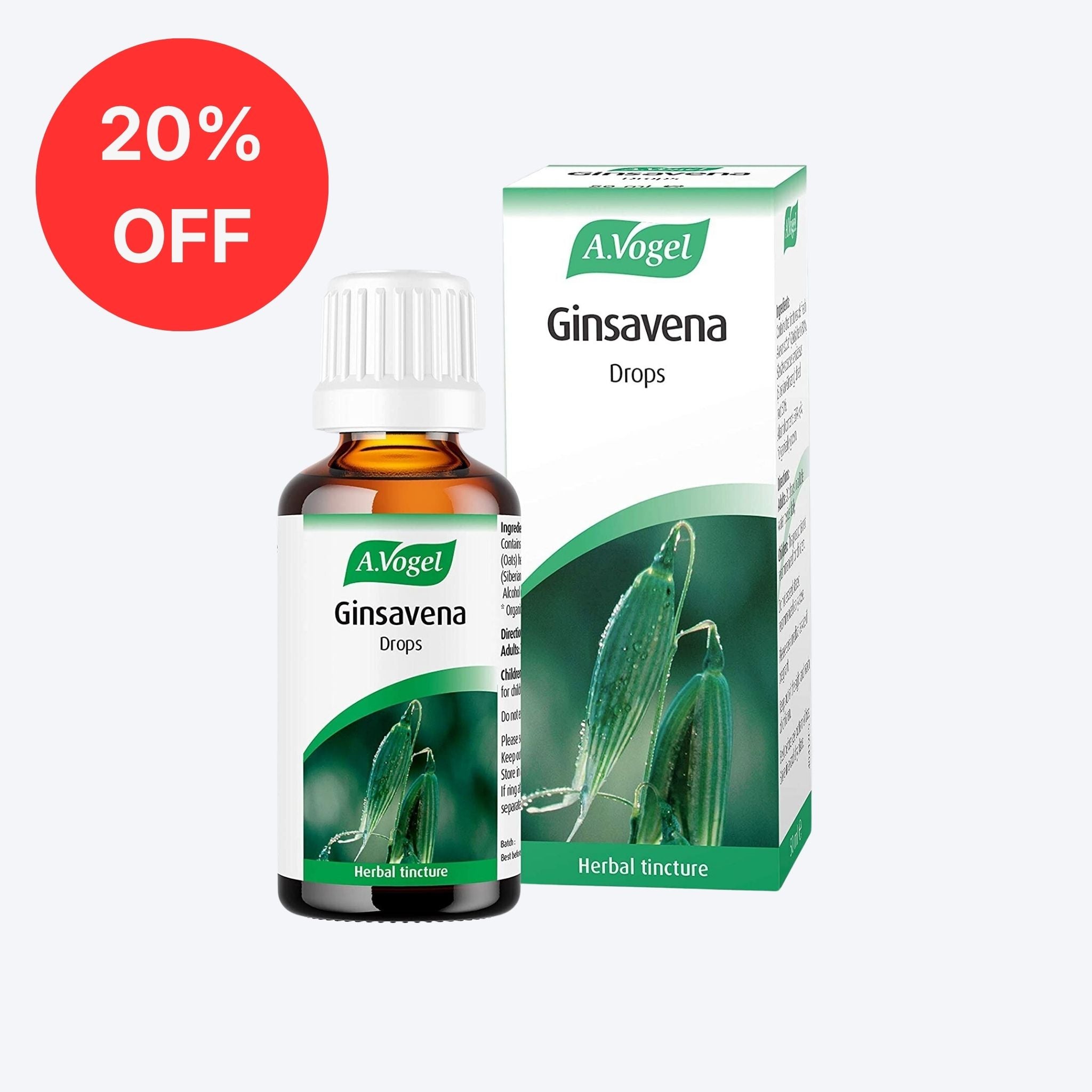 A.Vogel Ginsavena Oral Drops 50ml
