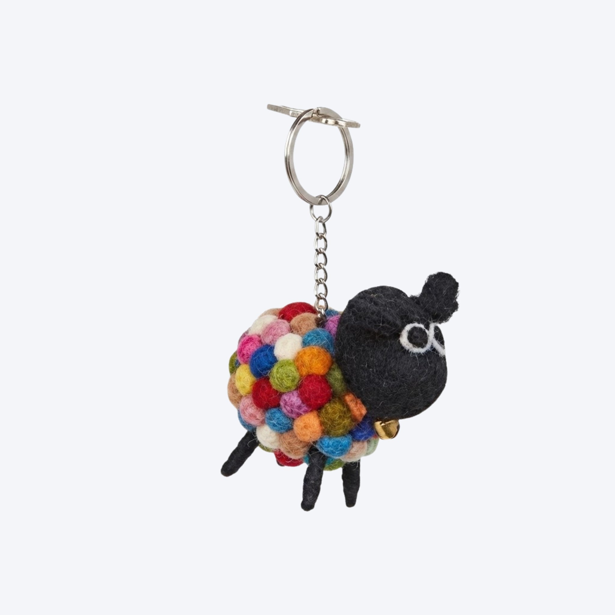 AAHA Fair Trade Felt Sheep Keyring