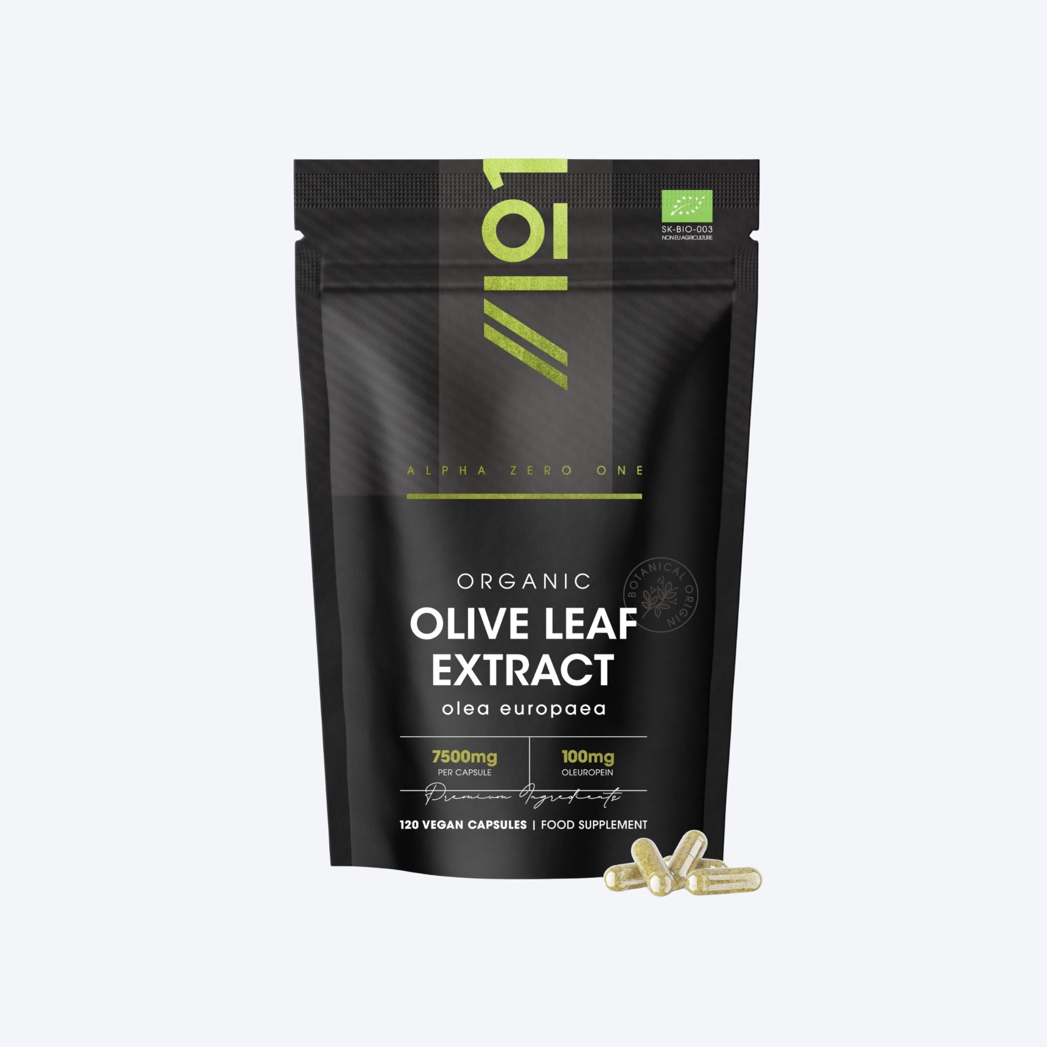 Alpha Zero One Organic Olive Leaf Extract
