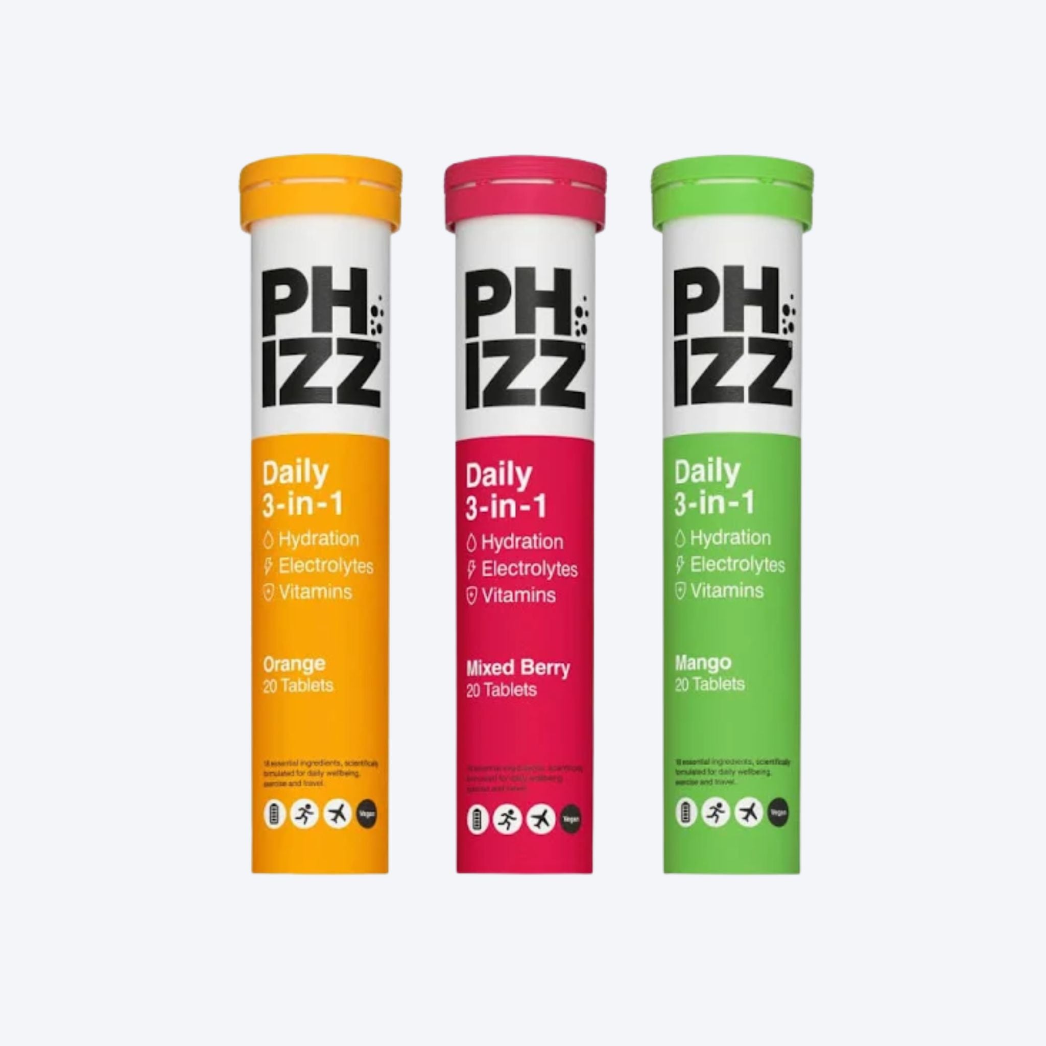 PHizz Effervescent Daily Energy x20 Tablets