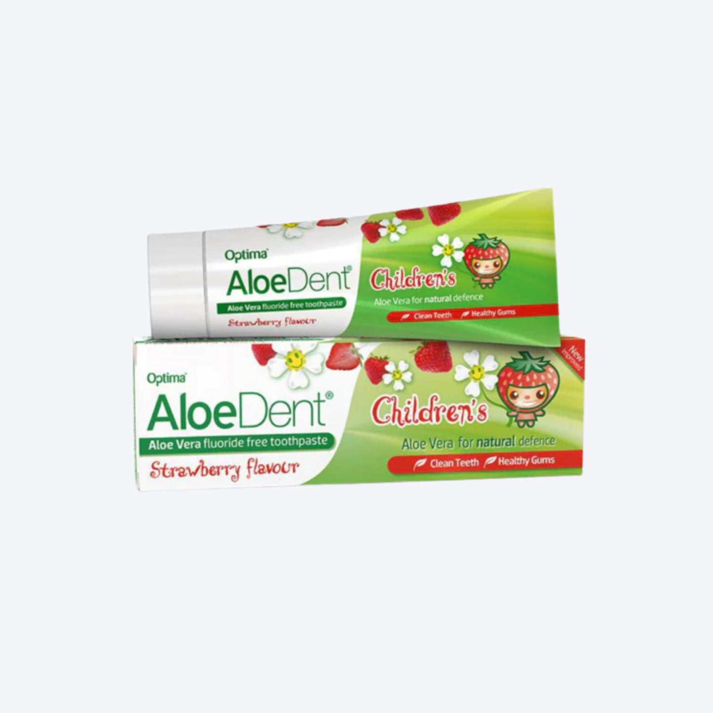 Aloe Dent Children's Strawberry Toothpaste