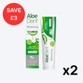 Aloe Dent  Whitening Protection Toothpaste Twin Pack