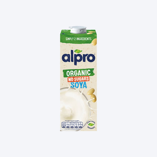 Alpro Organic Soya No Sugars drink 1L