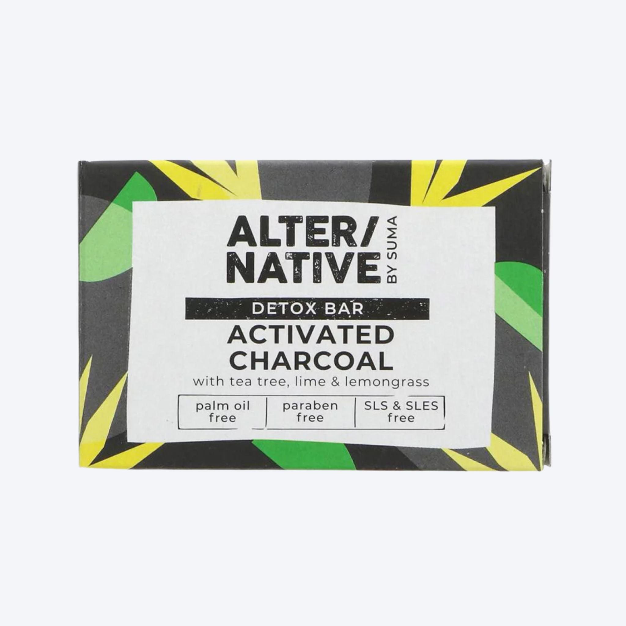 Alter / Native By Suma Activated Charcoal Detox Bar 95g