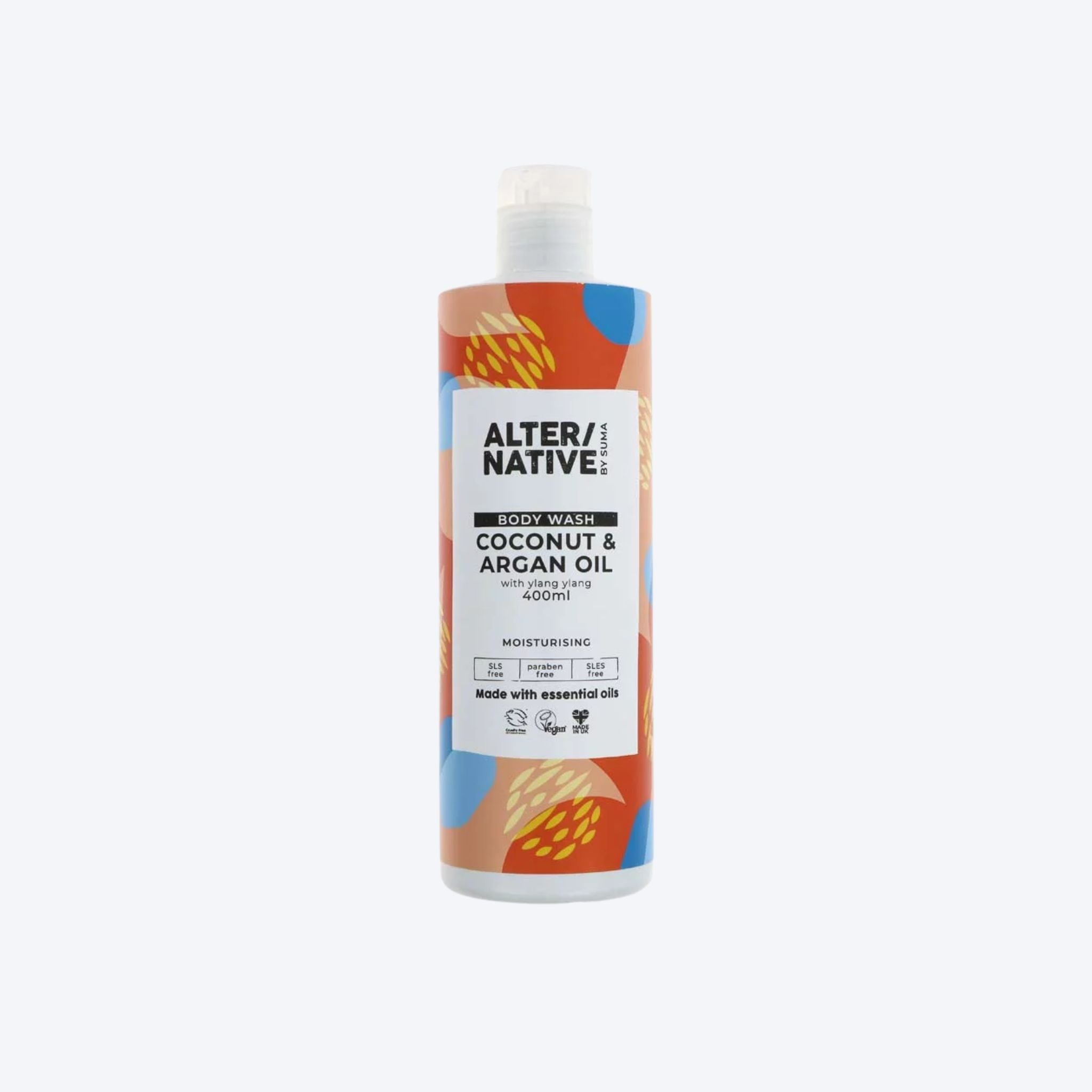 Alter / Native By Suma Coconut, Argan Oil and Ylang Ylang Body Wash 400ml