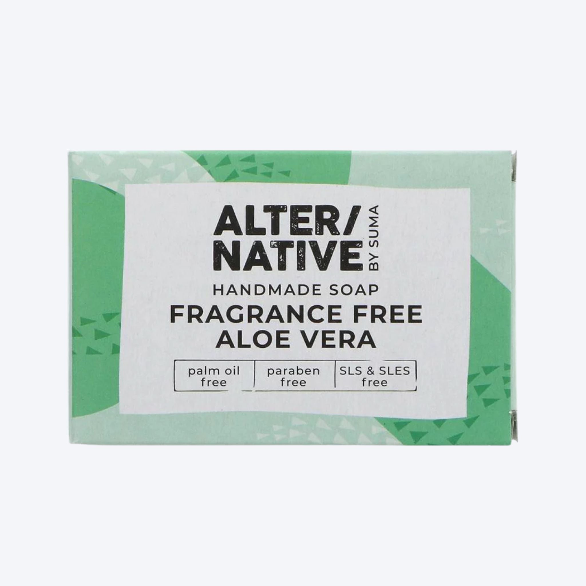 Alter / Native By Suma Handmade Fragrance Free Aloe Vera Soap Bar 90g