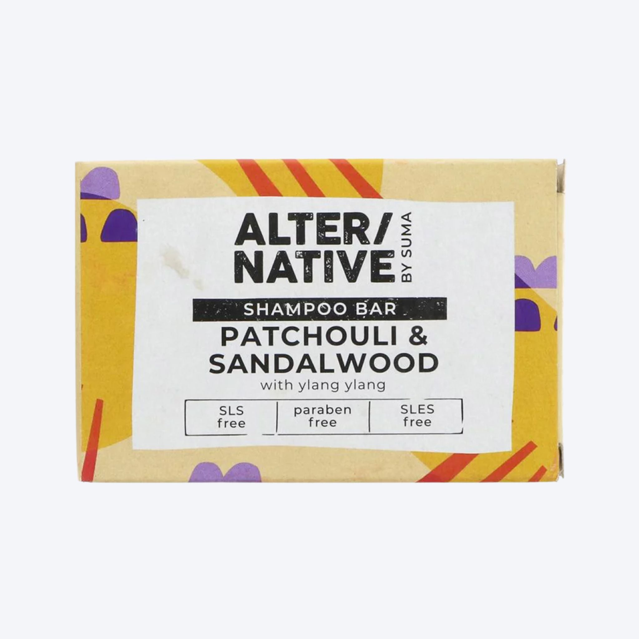 Alter / Native By Suma Handmade Patchouli and Sandalwood Soap Bar 90g
