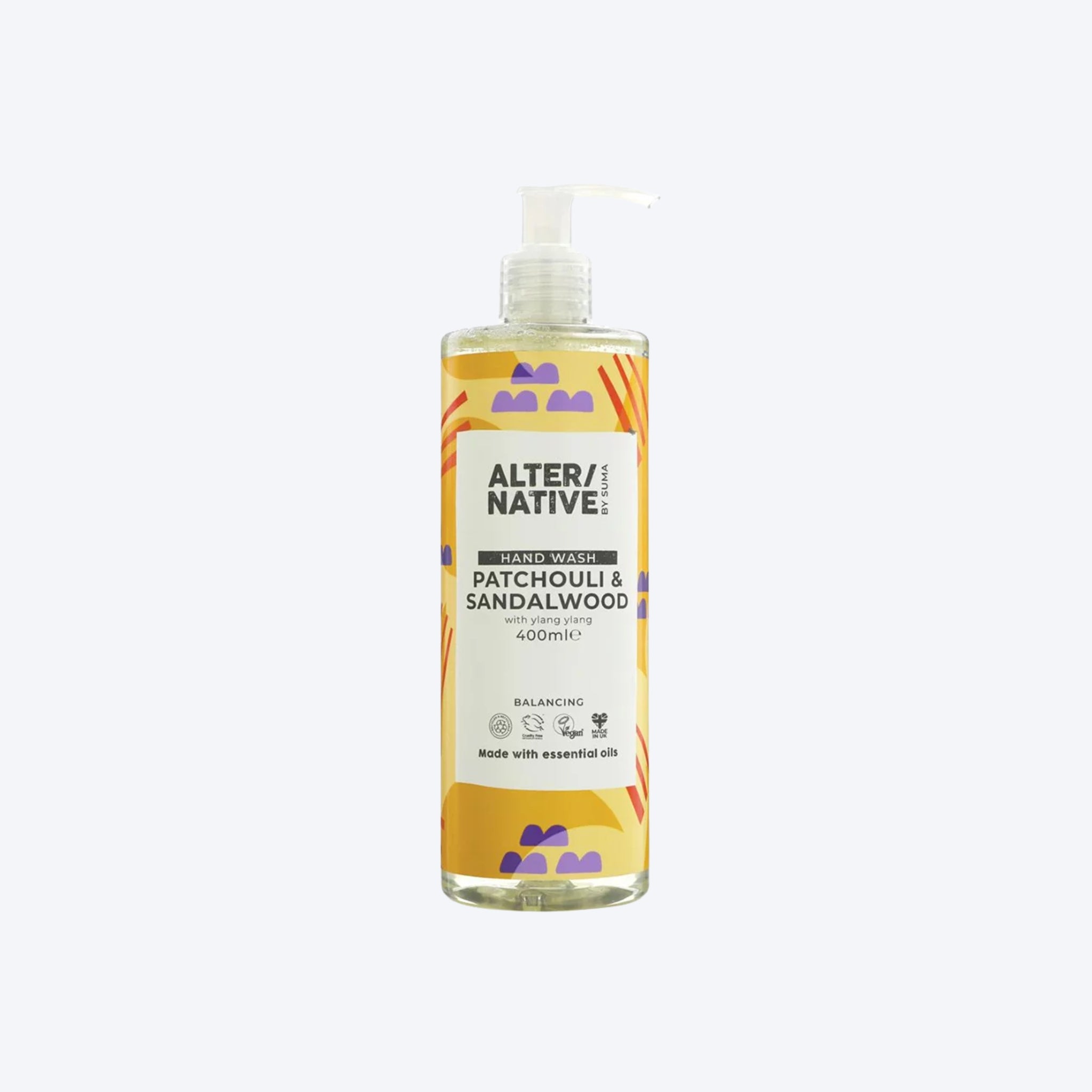 Alter / Native By Suma Patchouli & Sandalwood Hand Wash 400ml