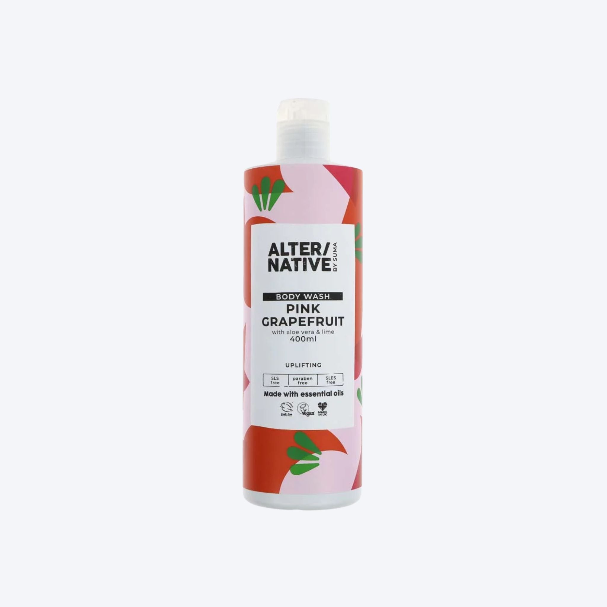 Alter / Native By Suma Pink Grapefruit with Aloe Vera and Lime Body Wash 400ml