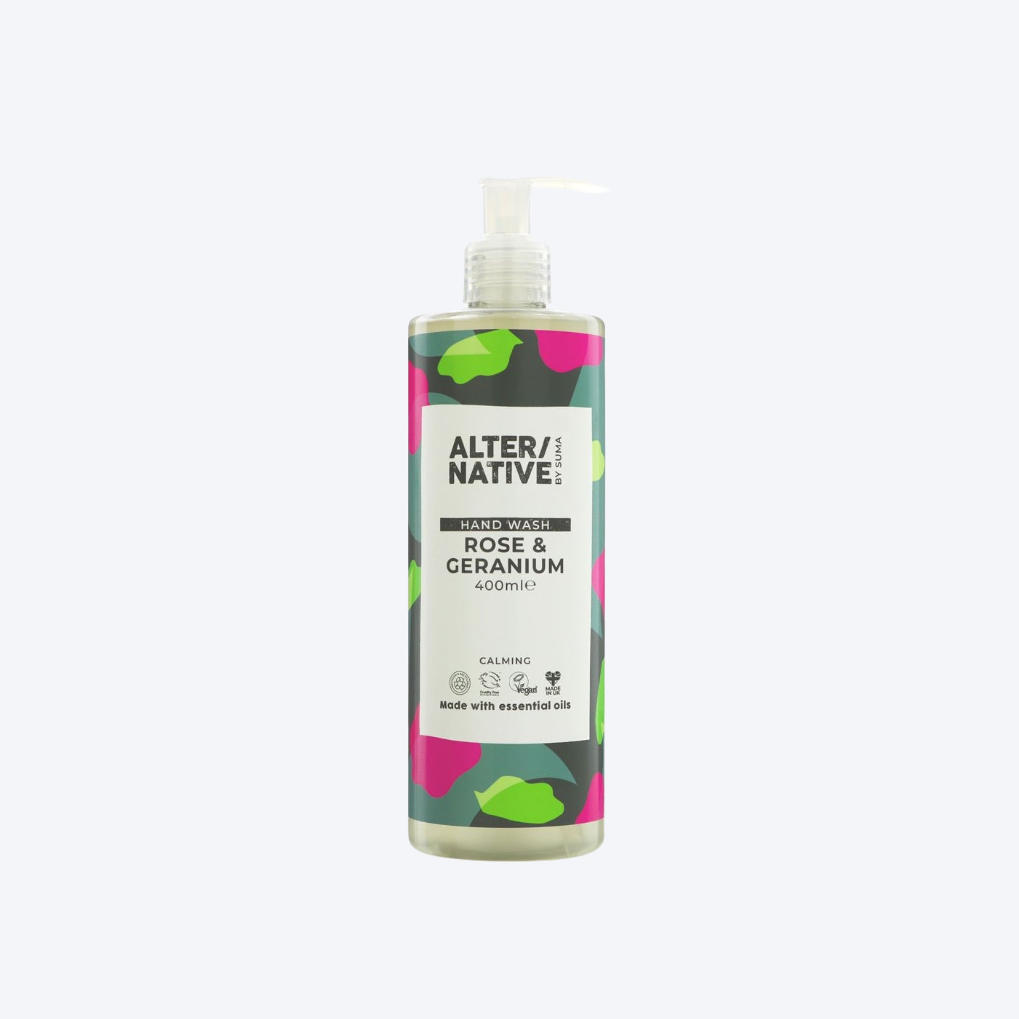 Alter / Native By Suma Rose & Geranium Hand Wash 400ml
