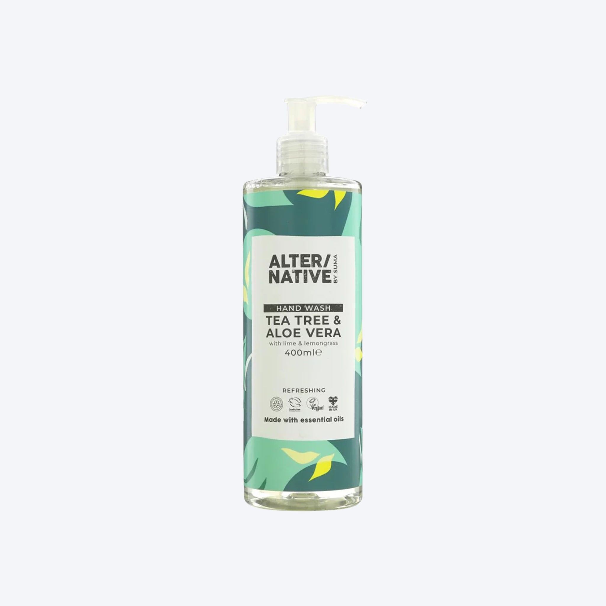 Alter / Native By Suma Tea Tree & Aloe Vera Hand Wash 400ml