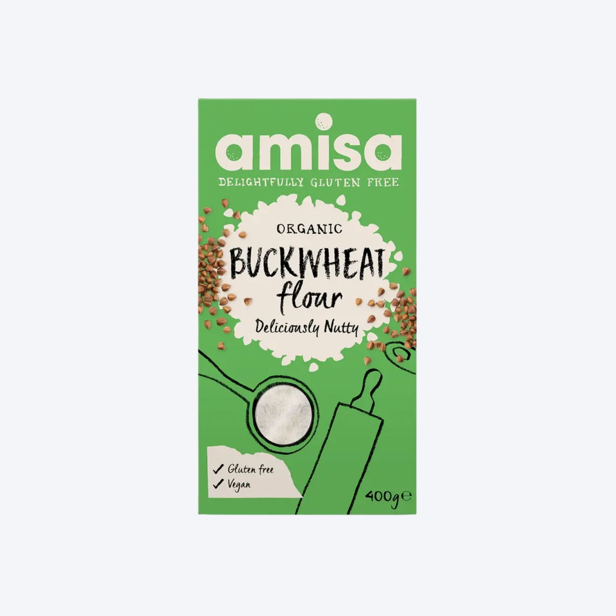 Amisa Organic Buckwheat Flour 350g