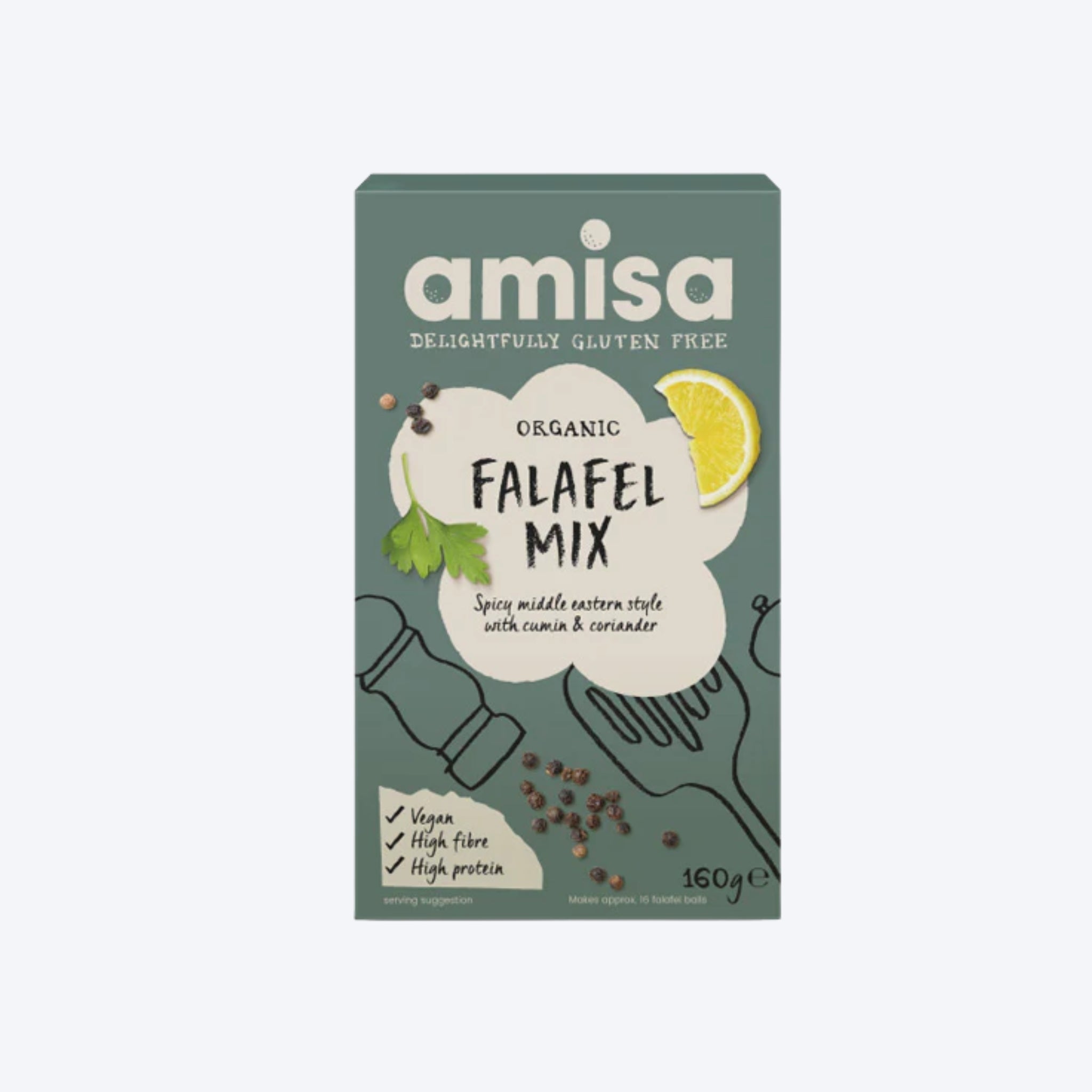 Amisa Organic Falafel Mix 180g