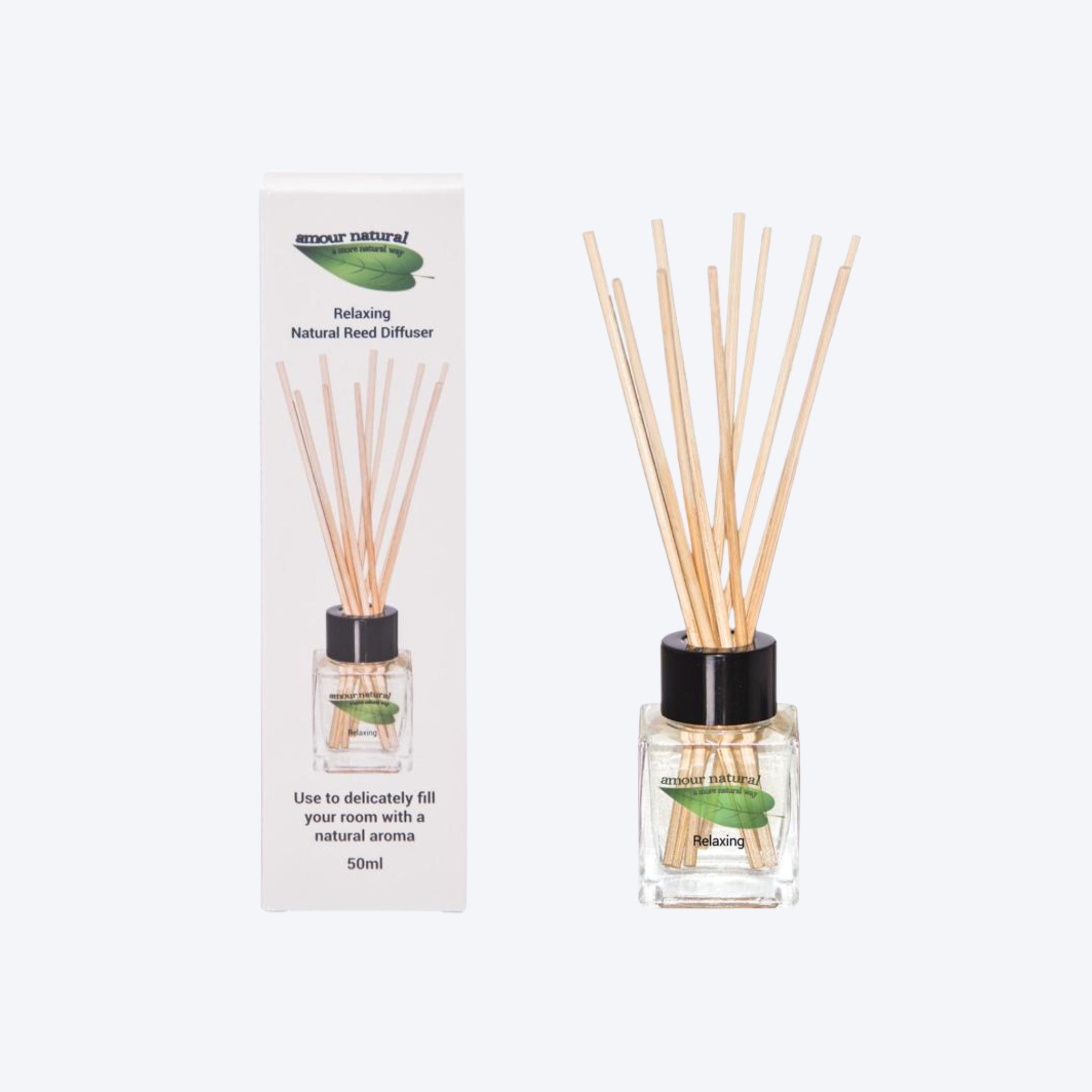 Amour Natural Relaxing Reed Diffuser / Refill