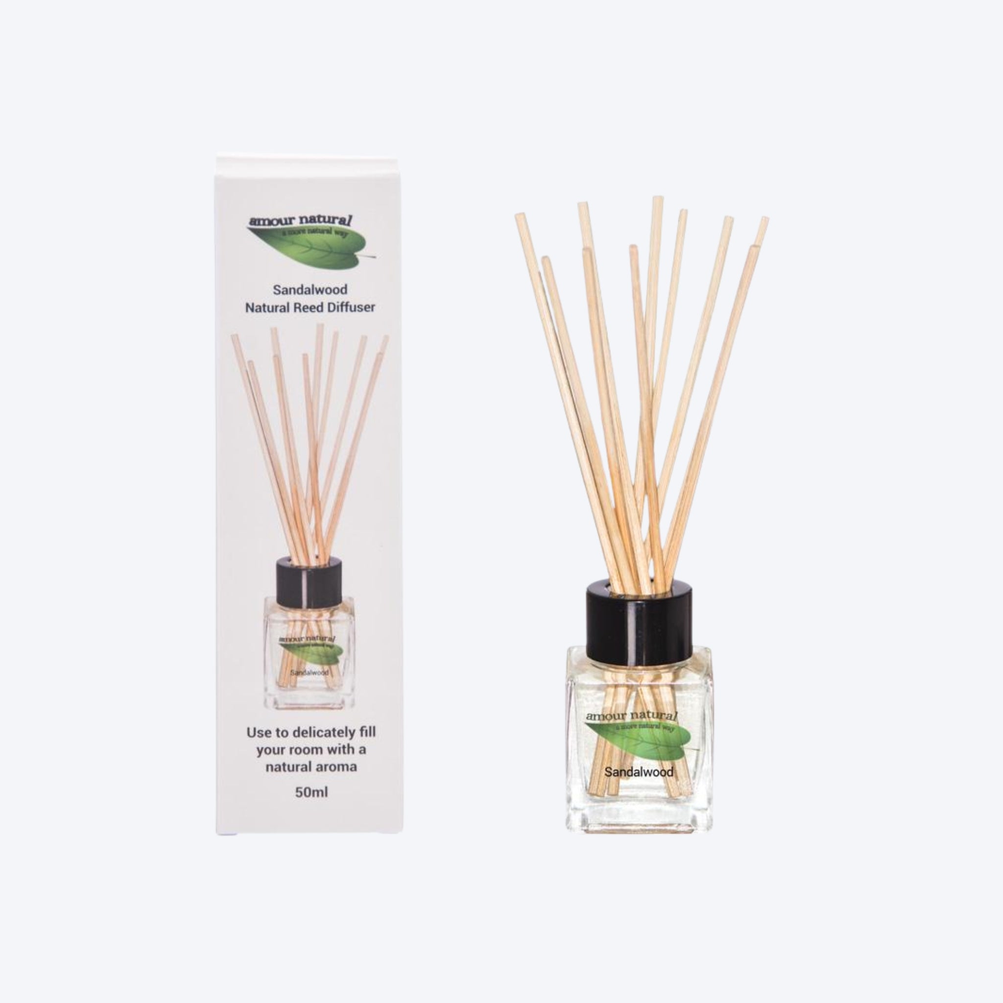Amour Natural Sandalwood Diffuser / Refill