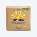 Amour Natural Pure Essential Oils Soap Bar - Happiness
