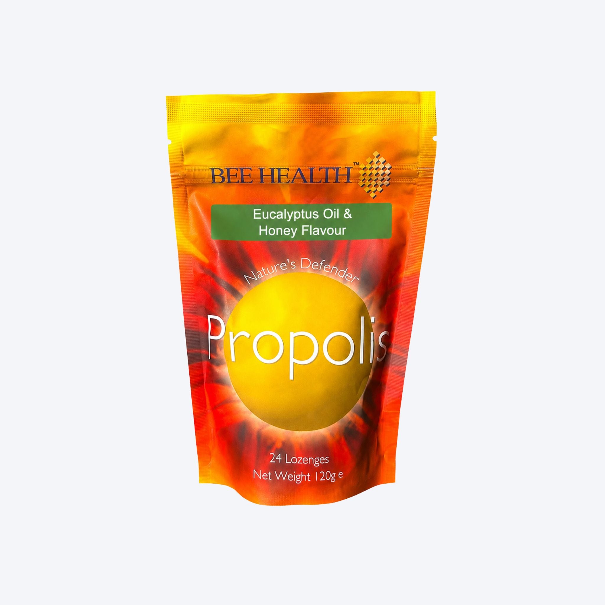 Bee Health Nature’s Defence Propolis Lozenges – Eucalyptus Oil & Honey Flavour