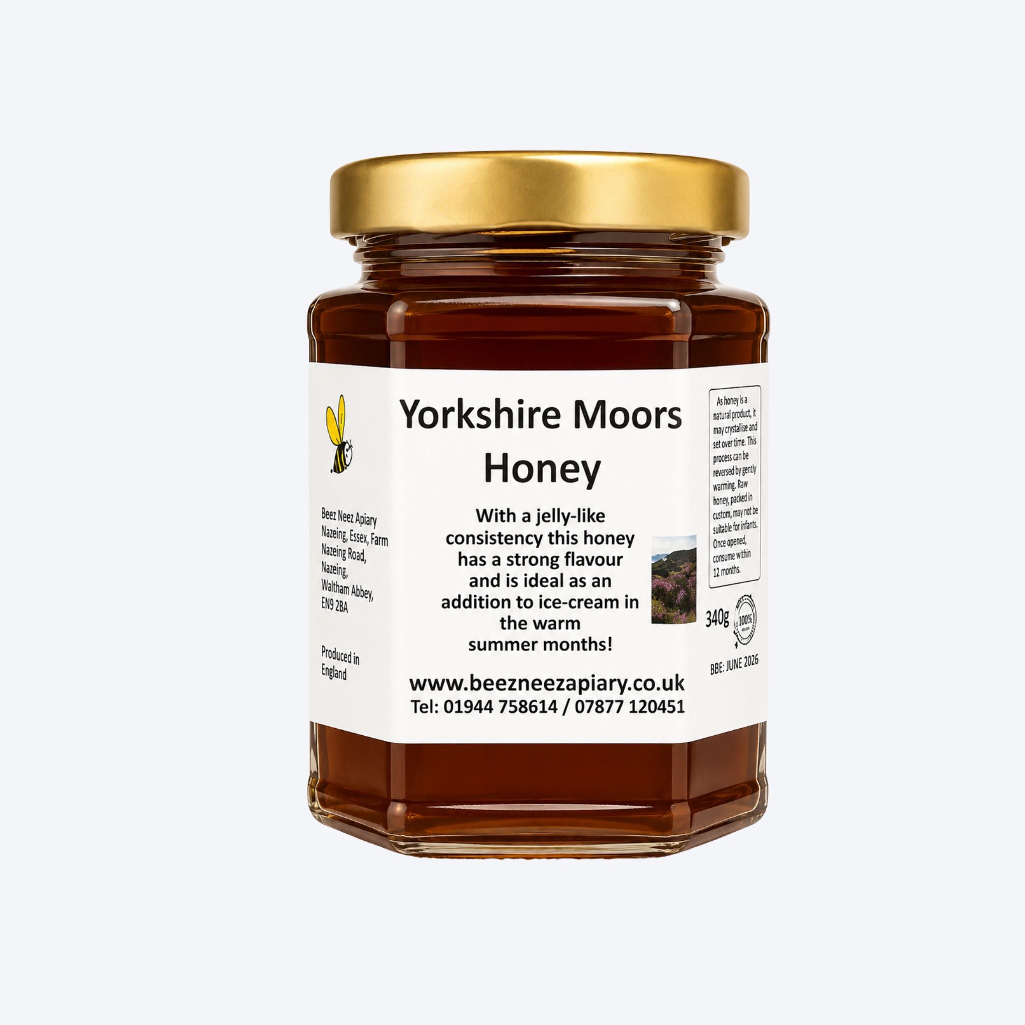 Beez Neez Yorkshire Moors Honey