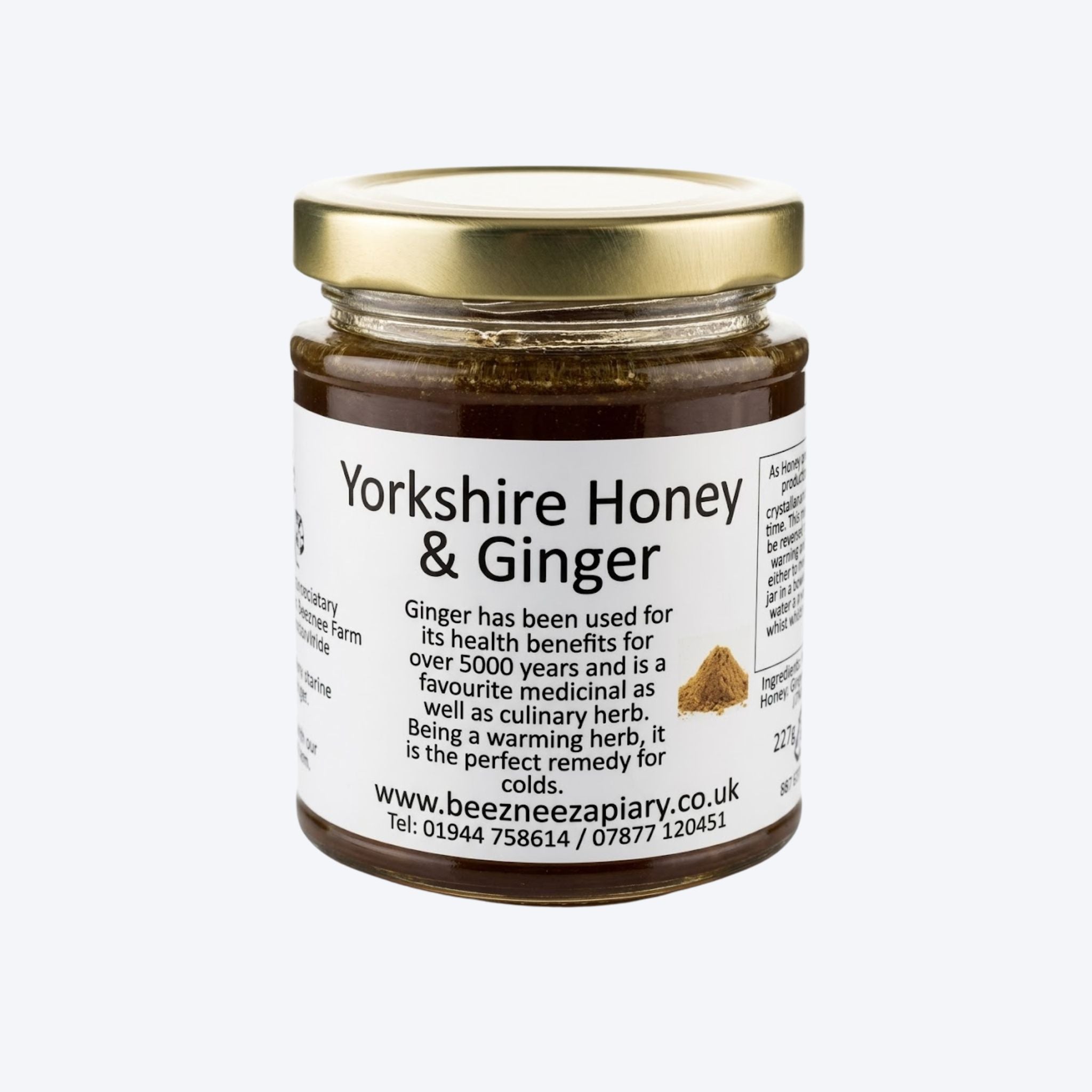 Beez Neez Yorkshire Honey Ginger 227g
