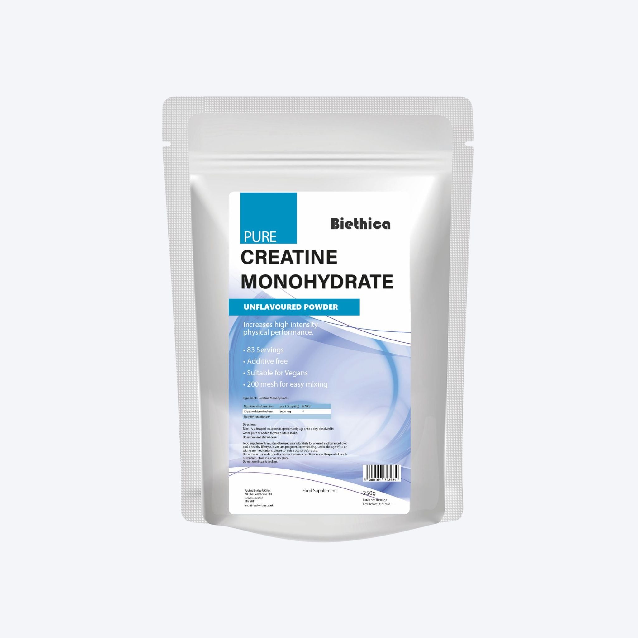 Beithica Creatine Monohydrate Powder
