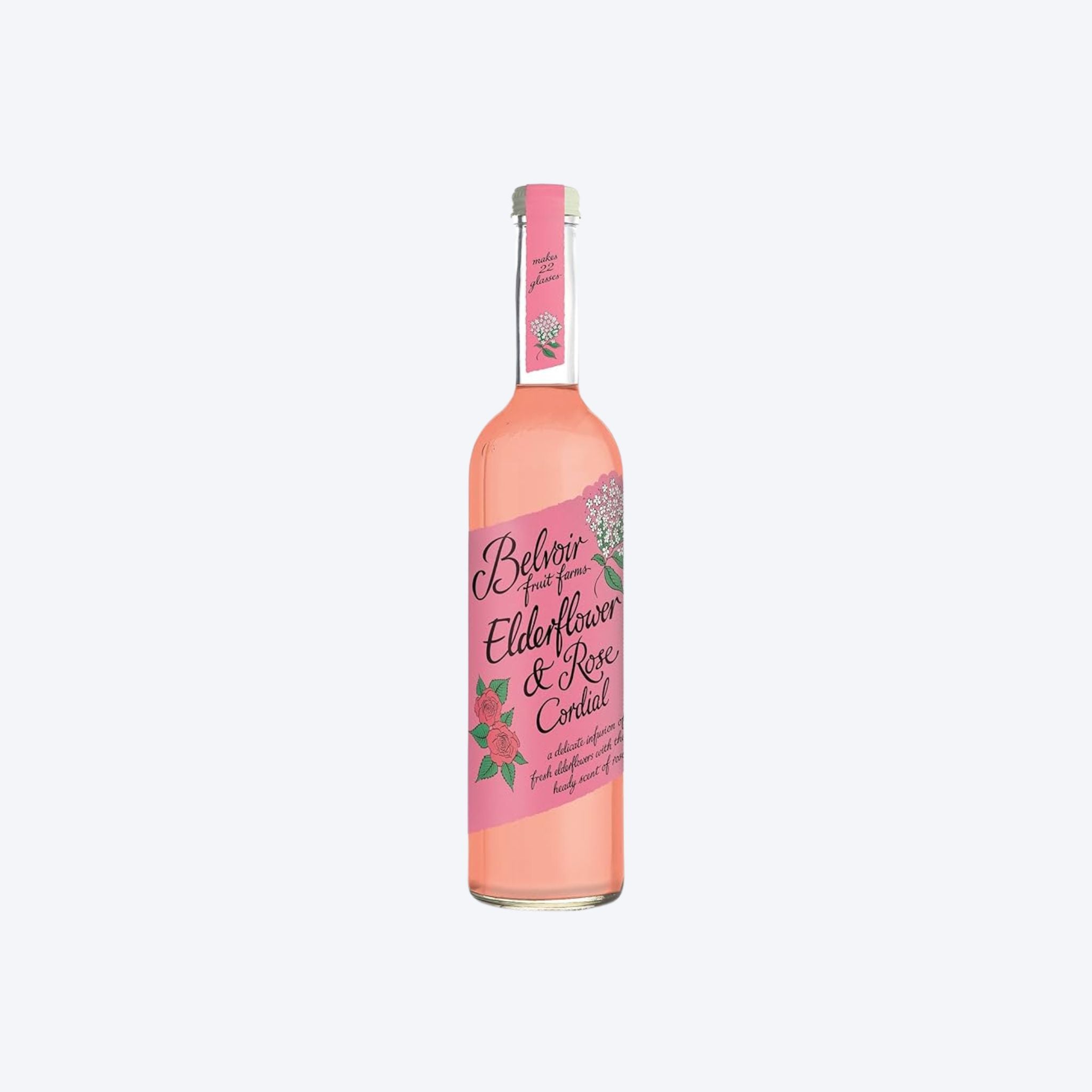 Belvoir Fruit Farms Organic Elderflower & Rose Cordial