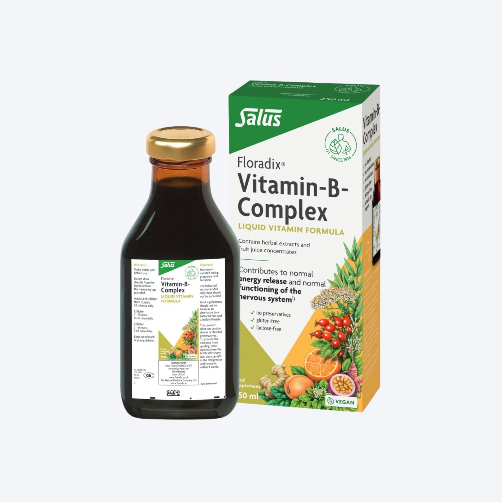 Salus Floradix Vitamin B Complex 250ml