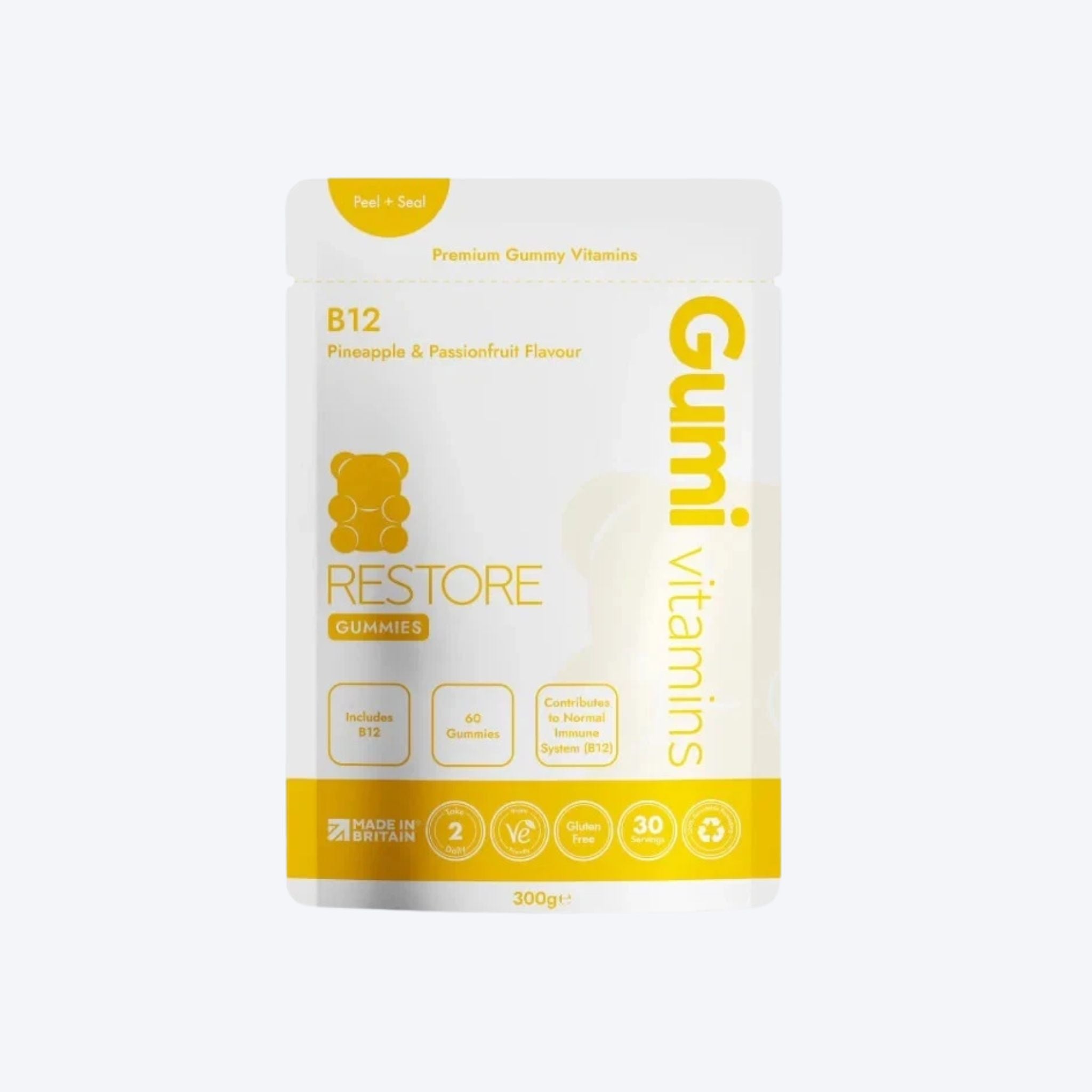 Gumi Vitamins B12 Restore x30 Gummies