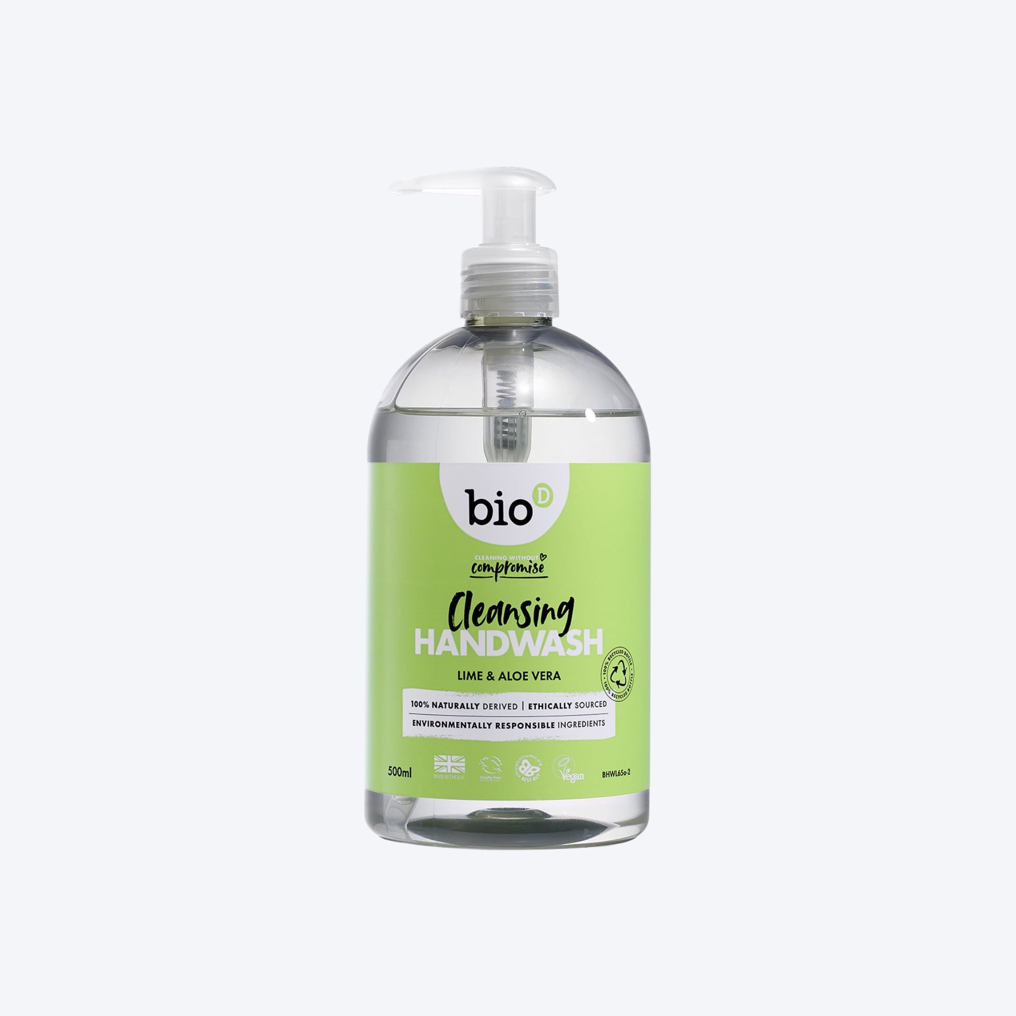 Bio-D Cleansing Hand Wash Lime & Aloe Vera 500ml