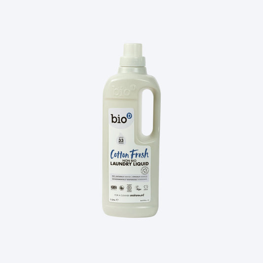 Bio-D Laundry Liquid Cotton Fresh 1L Non Bio