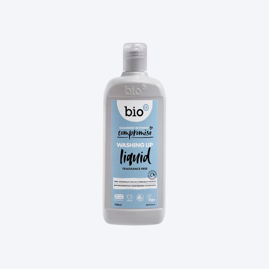 Bio-D Washing Up Liquid 750ml Fragrance Free