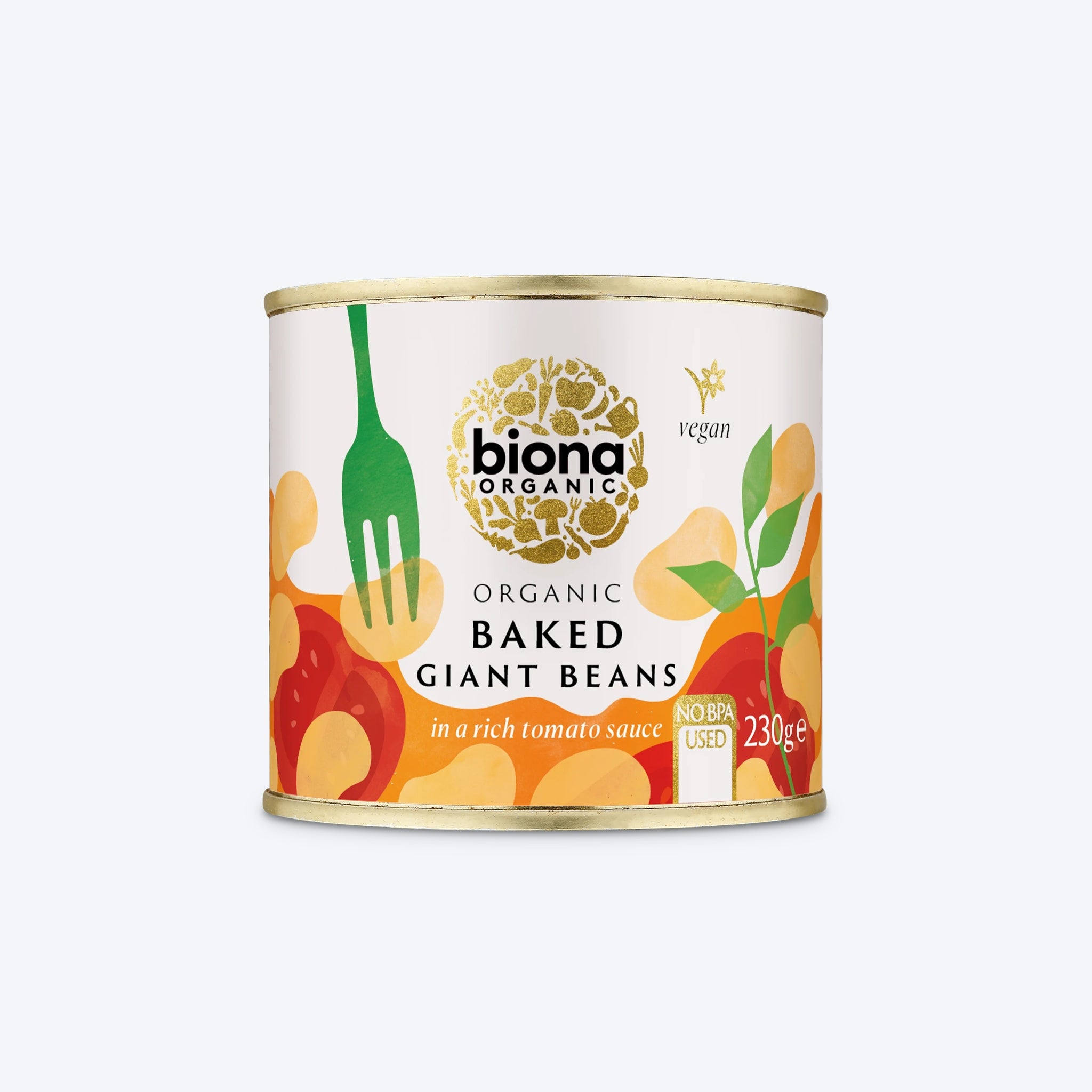 Biona Organic Baked Giant Beans 230g