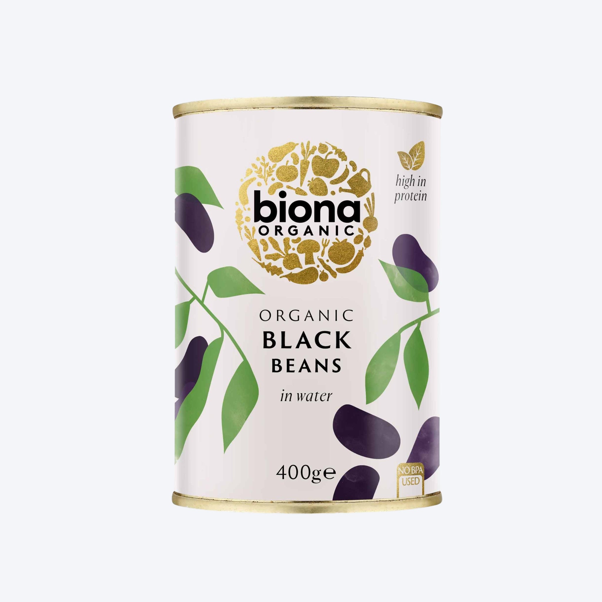 Biona Organic Black Beans 400g