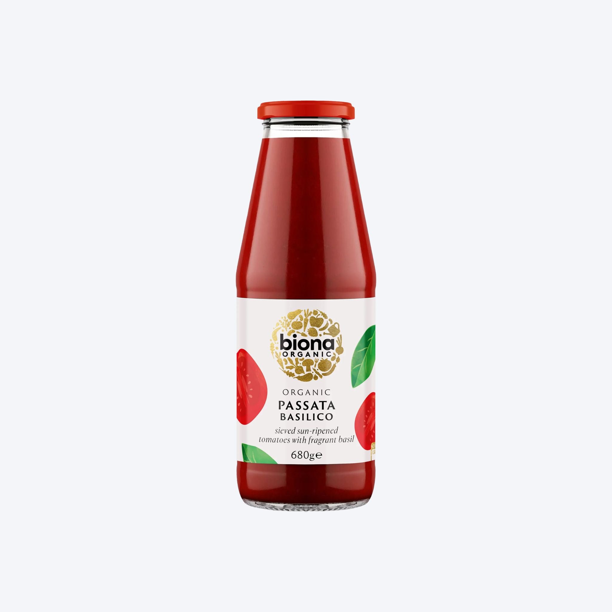 Biona Organic Passata with Basil 680g